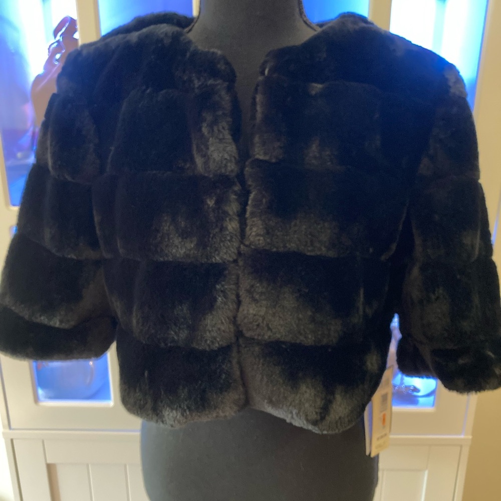 NWT! Eliza J Faux Fur